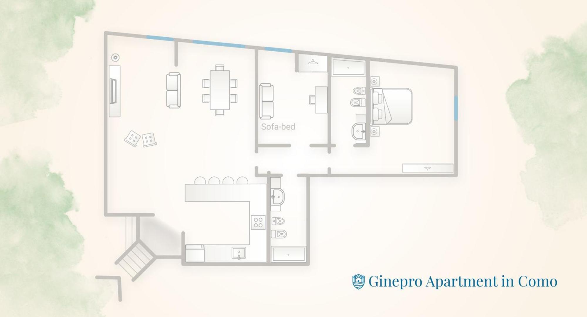Ginepro & Salvia Apartments In Como By Rent All Como Luaran gambar